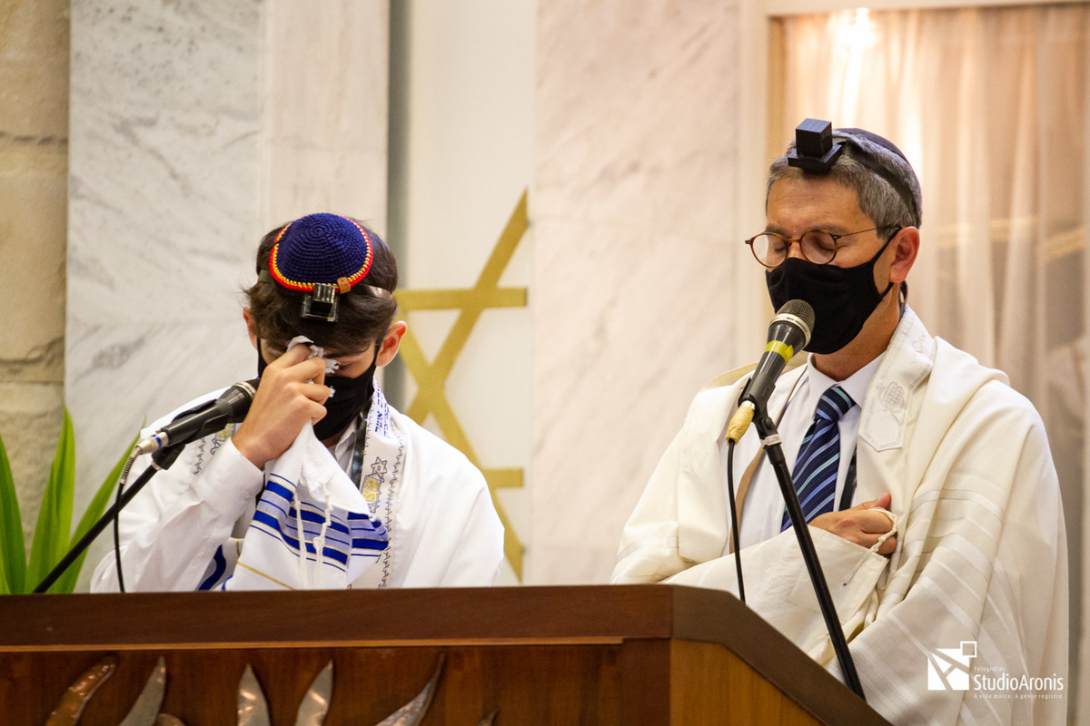 Shemá - Cerimônia de Tefilin - Sinagoga Sibra - Porto Alegre - Studio Aronis Fotografias