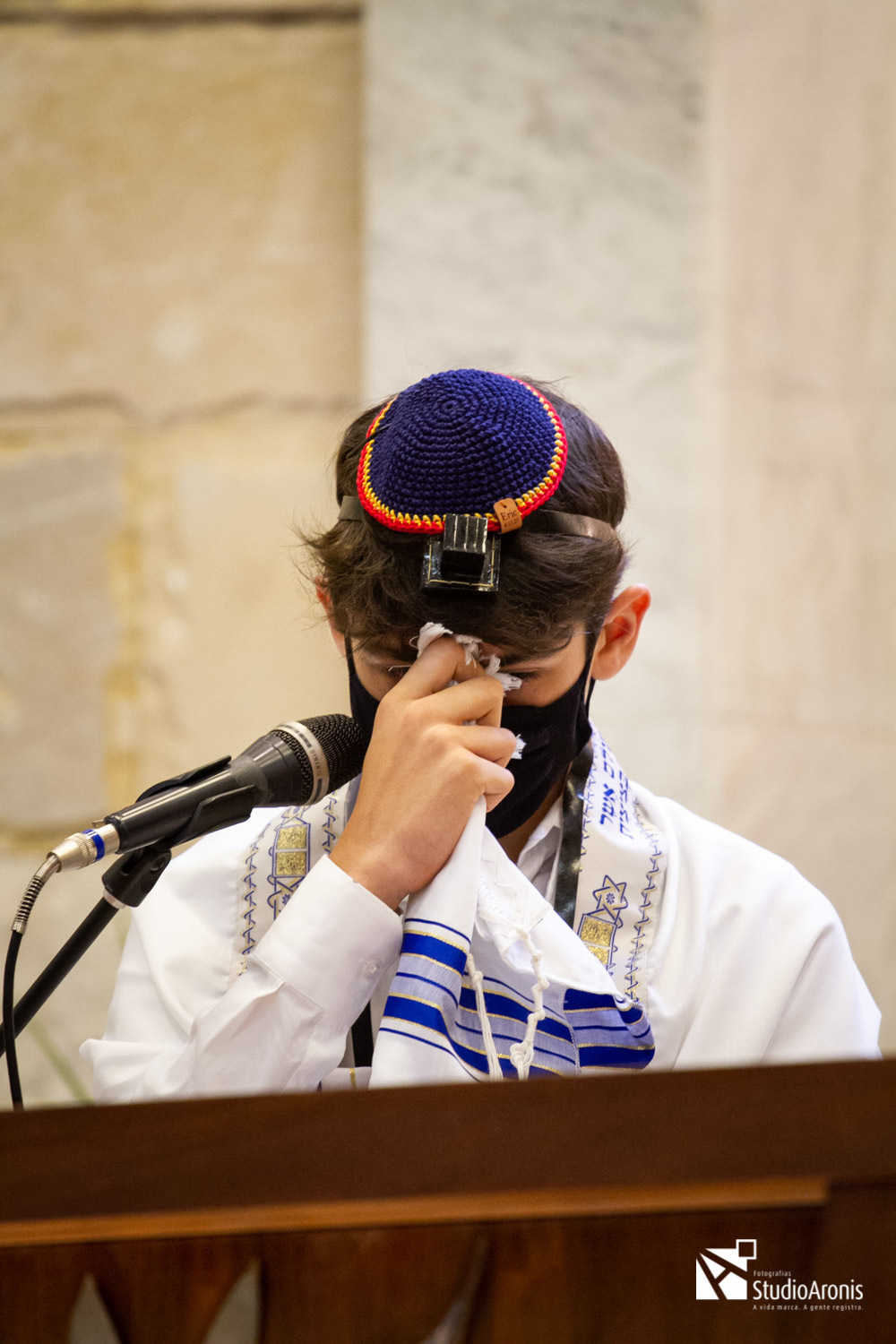 Shemá - Cerimônia de Tefilin - Sinagoga Sibra - Porto Alegre - Studio Aronis Fotografias - Judaísmo - Jewish