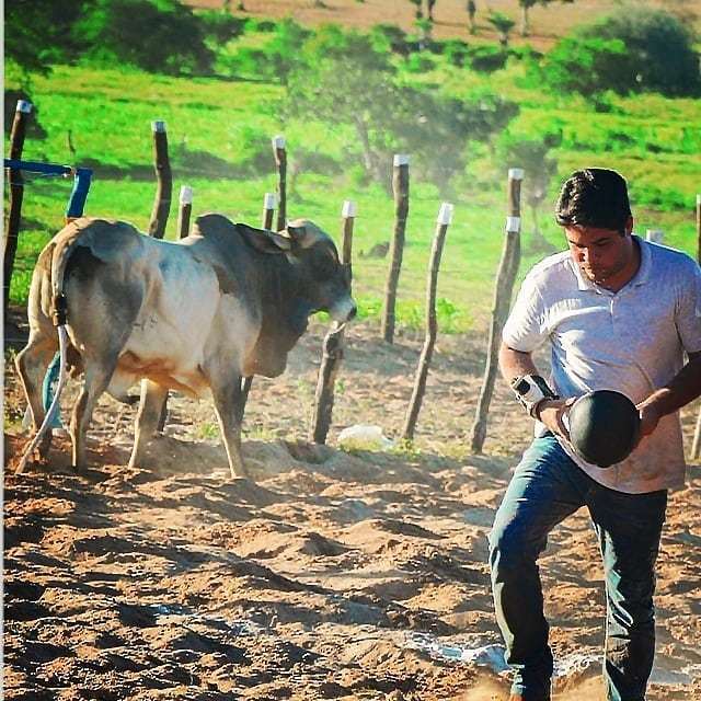 A vaquejada aqui pra nós é uma tradição.