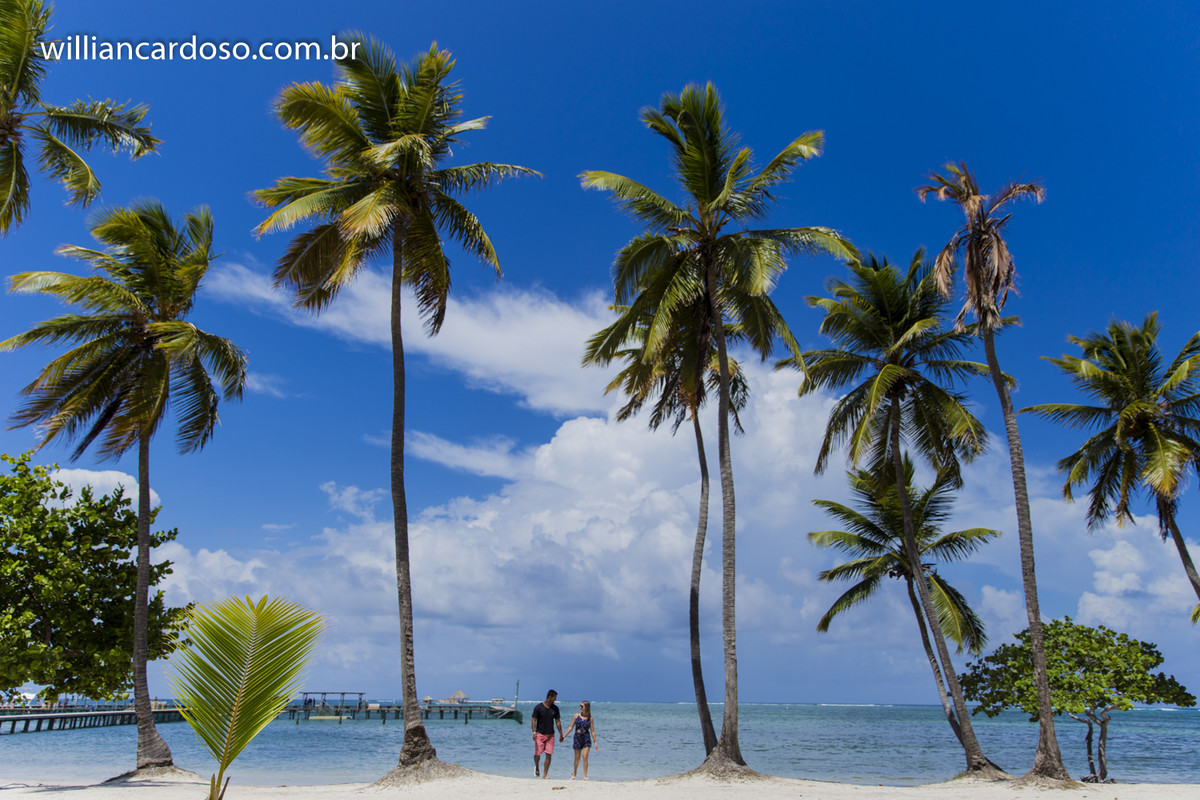 Fotografo de casamentos em minas gerais, realiza ensaio pos casamento no mar do caribe, em punta cana na republica dominicana
