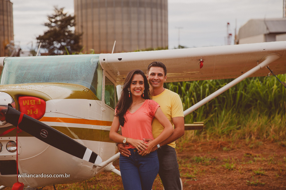 pre wedding com aviao