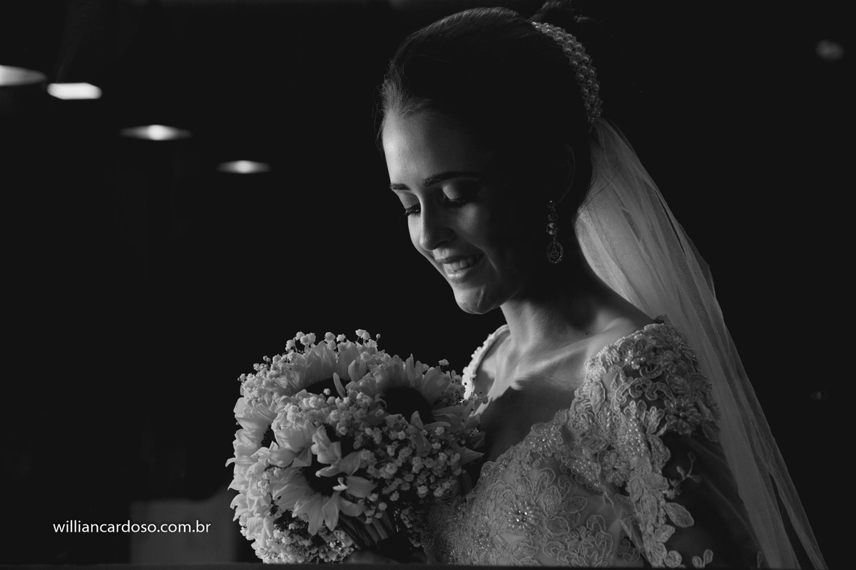 buque de girasol, buque de noiva