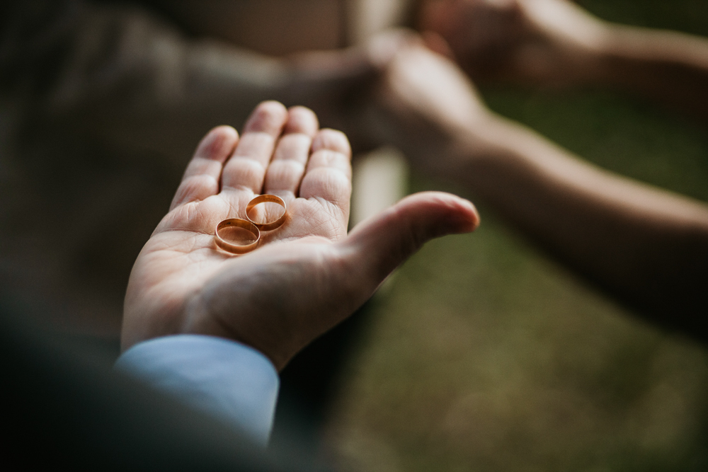 alianças de ouro de casamento