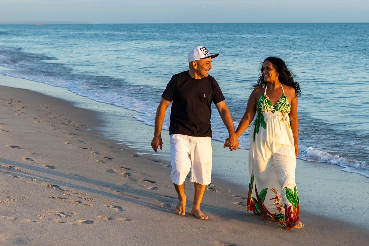 Ensaio de Casal na Praia - realizada na Praia de Camapum - Macau RN - por Paulo Rafael Foto