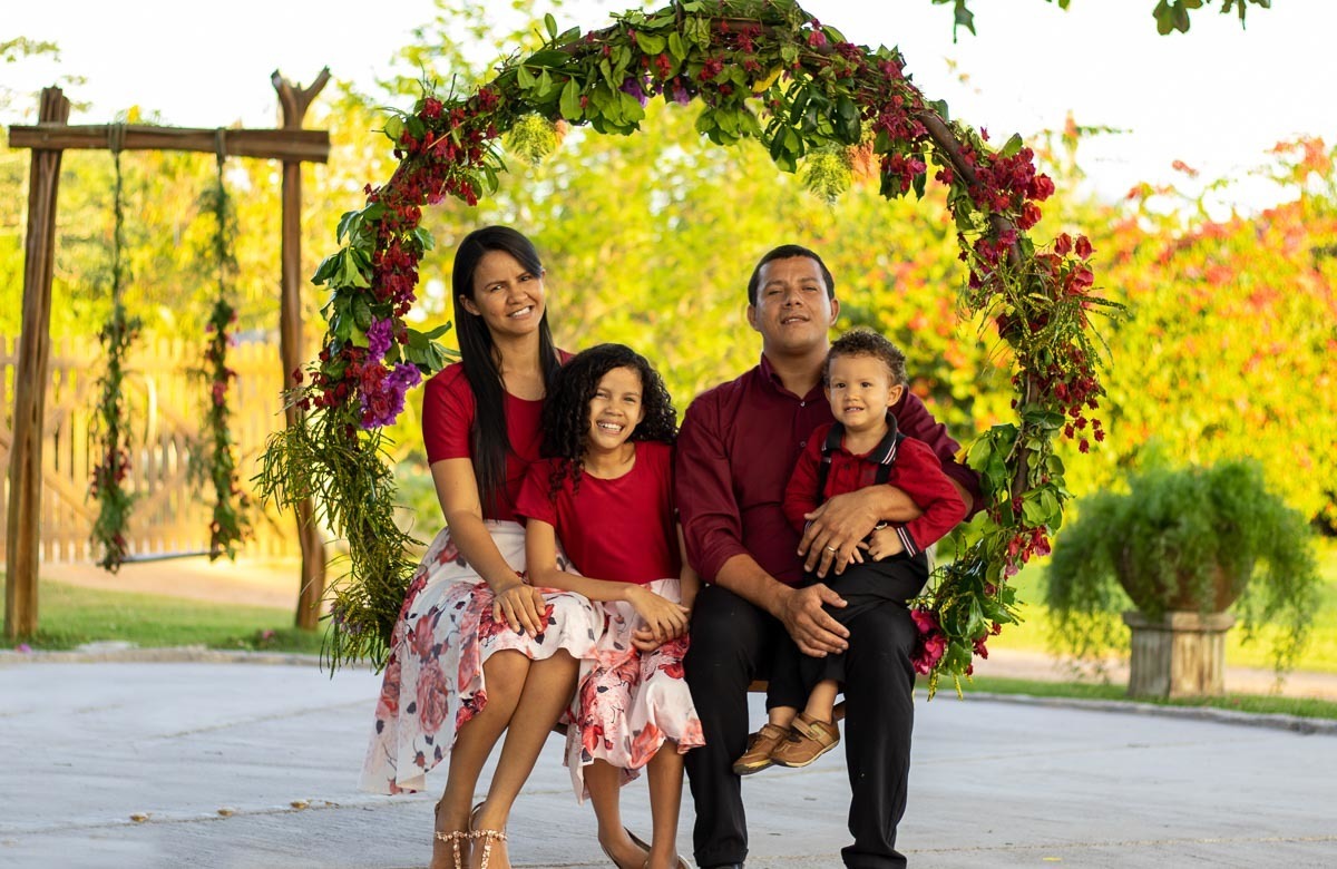 Ensaio Família Externo - realizado no Art's Recepções - Parnamirim-RN - por Paulo Rafael Foto