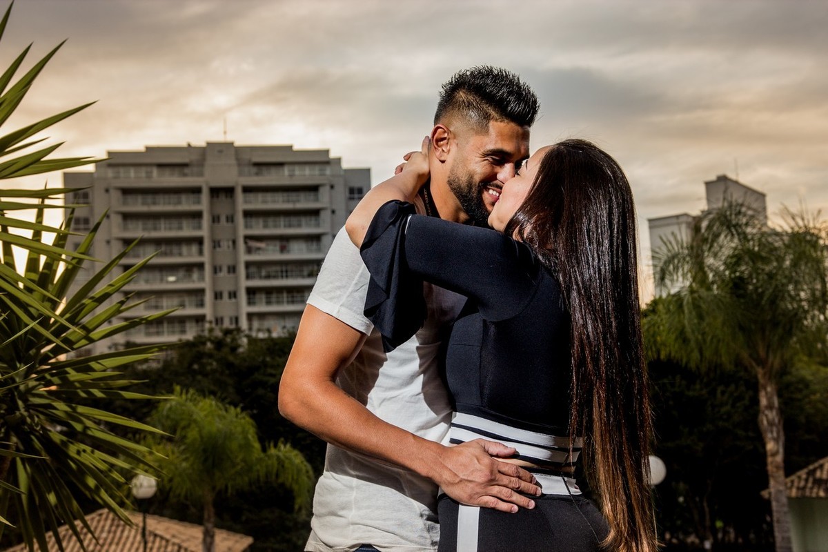 Aquele dia que o casal retira o dia para namorar e fazer lindas fotos