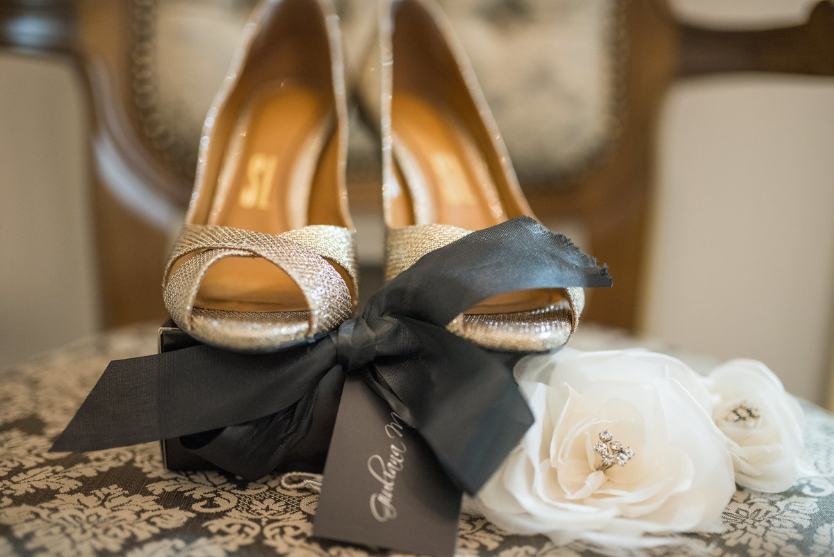 detalhes sapato de noiva