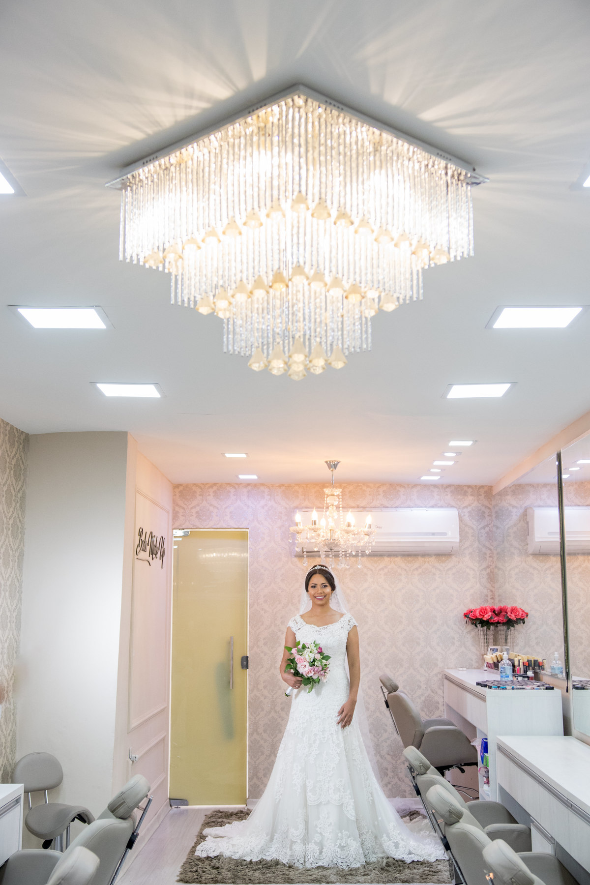 Noiva pronta no Making of