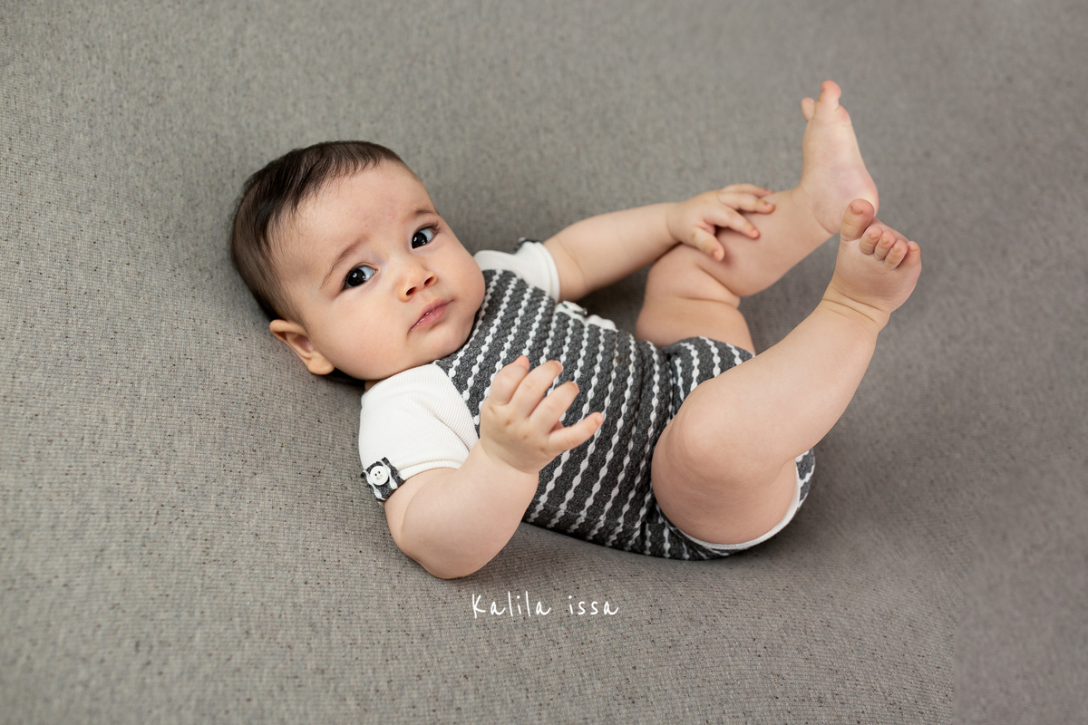 acompanhamento de bebê com 6 meses no estúdio kalila issa