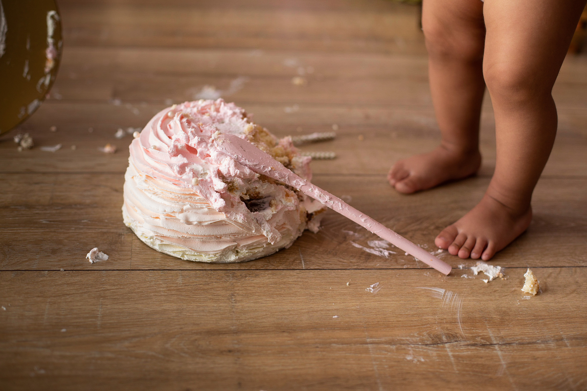 no chão também fica bom