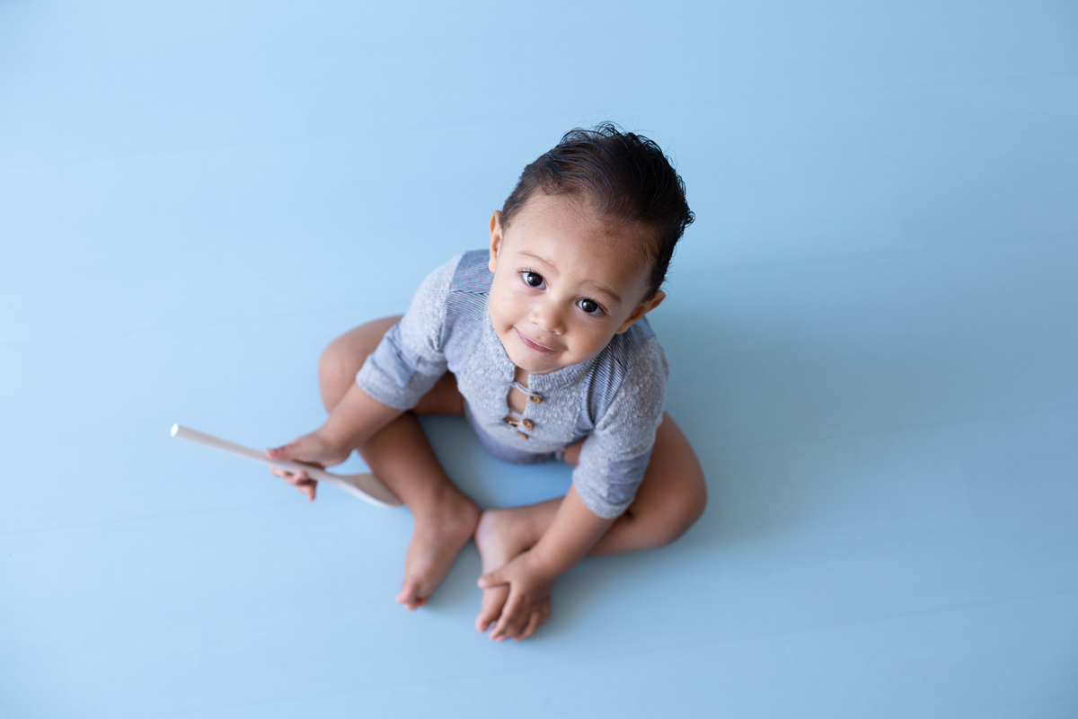 roupinha lefotick azul para smash the cake , estúdio kalila issa