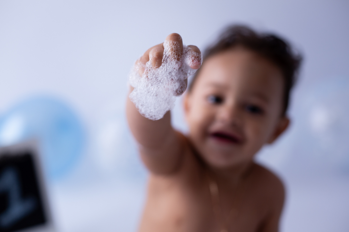 banho para smash the cake 