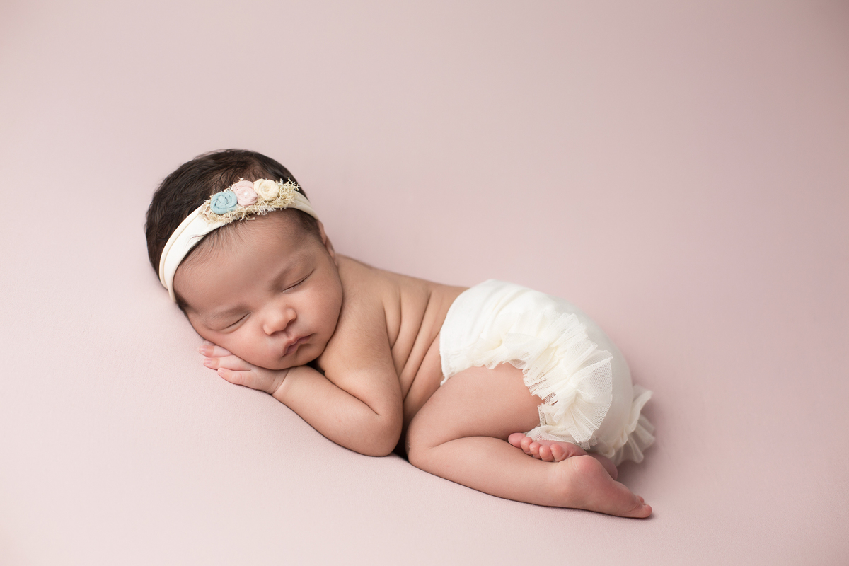 pose de bundinha newborn