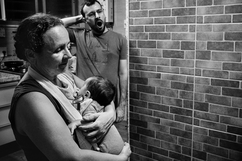 ensaio em casa familia recem nascido newborn documental espontaneo lifestyle Rio de Janeiro pai sono