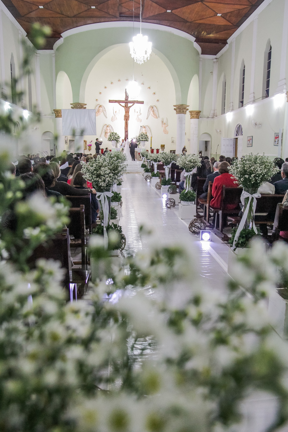 Cerimônia de Casamento na Igreja São Francisco de Assis na cidade de Califórnia - Paraná
