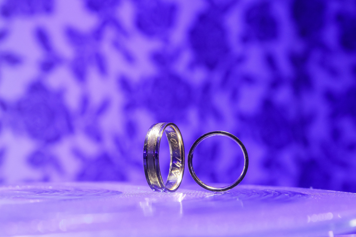 Alianças dos noivos