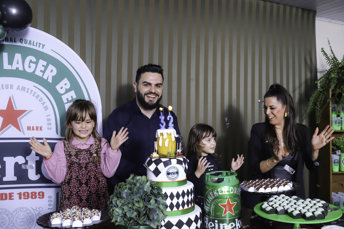 Momento dos parabéns