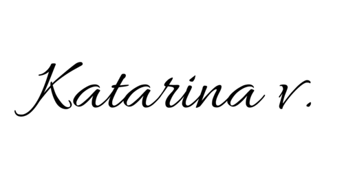Logotipo de katarina vieira