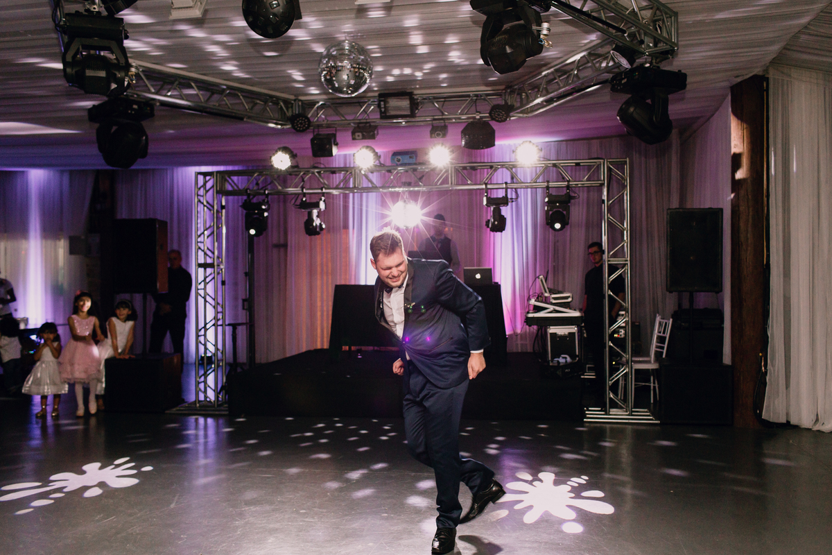 Dança coreografada dos noivos, casamento em Curitiba.