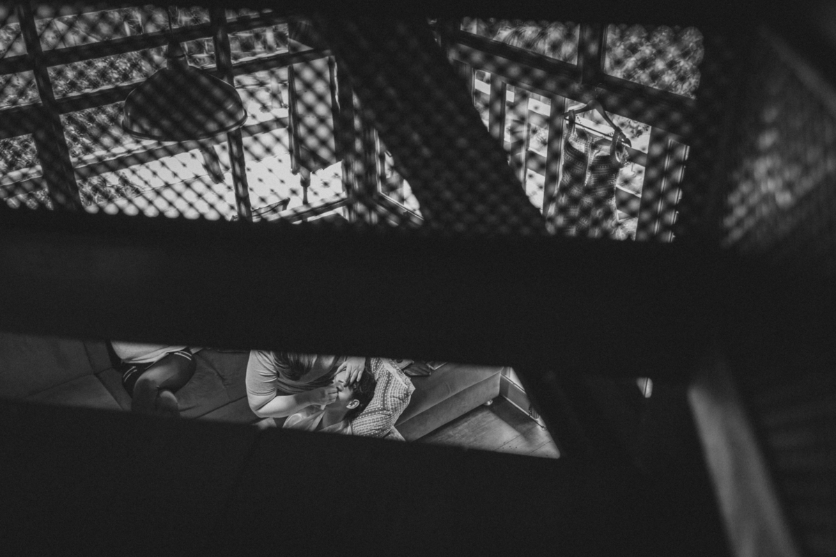 Casamento de dia realizado no Residencial Quatro Barras, região metropolitana de Curitiba. Making-of da noiva e do noivo.