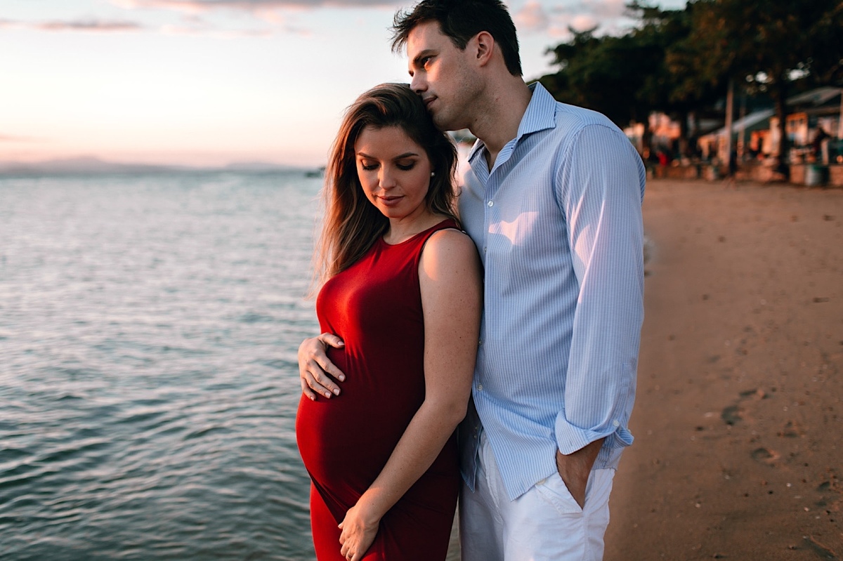 Ensaio de Gestante em Ribeirão da Ilha - Santa Catarina