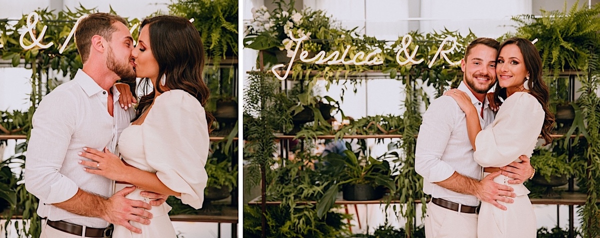 Festa de noivado nos mercês em Curitiba. Festa de noivado. Decoração temática de laranjas e limões para noivado. Cachorro participa da festa de noivado.