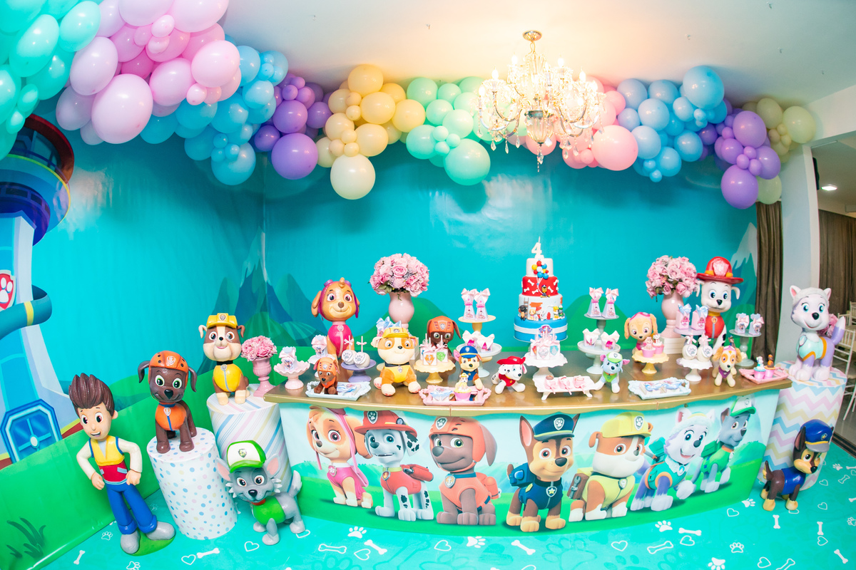 Clube da Mônica, buffet infantil florianópolis, tema patrulha canina, fotógrafa em florianópolis, fotografia infantil ,