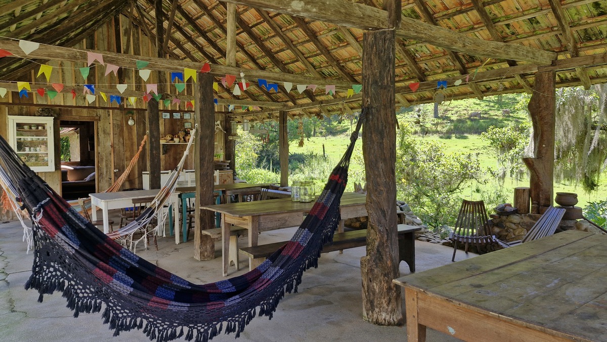 descanso na rede, turismo rural