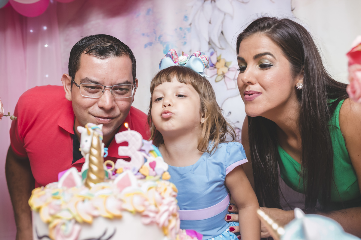 festa infantil , tema unicornio, 