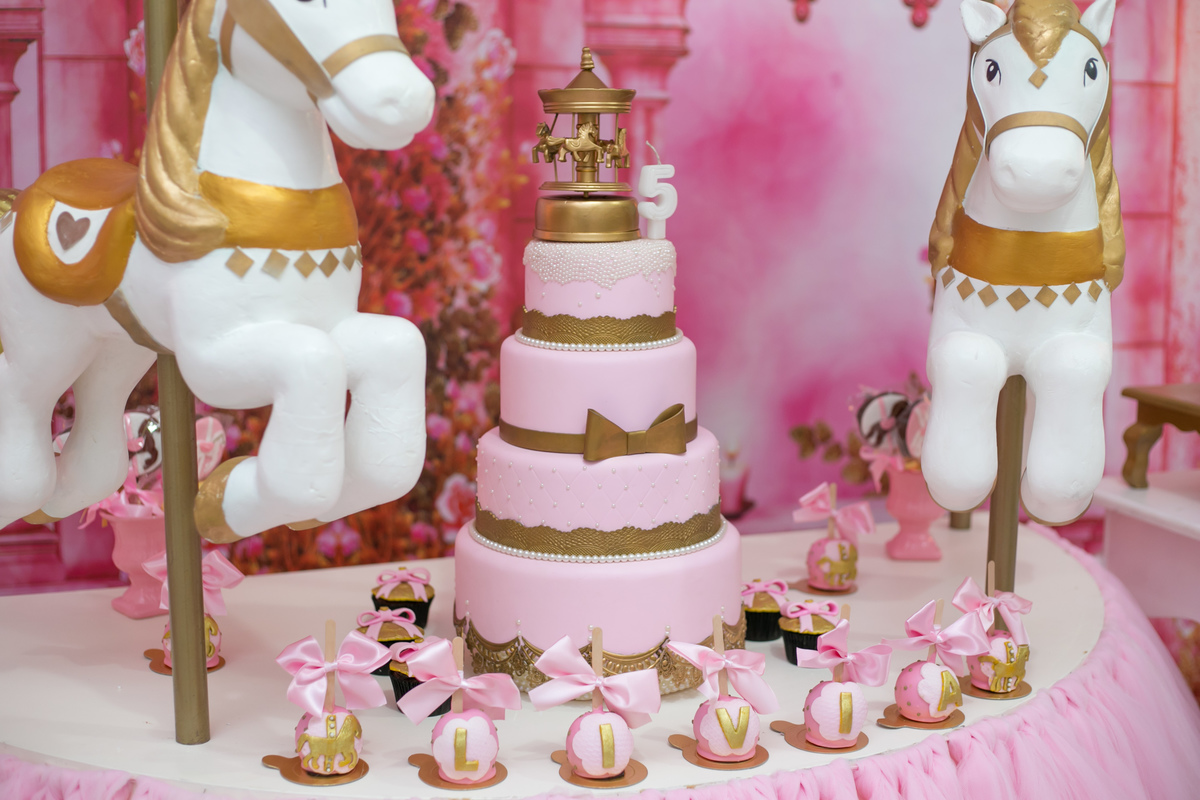 decoração tema carrossel