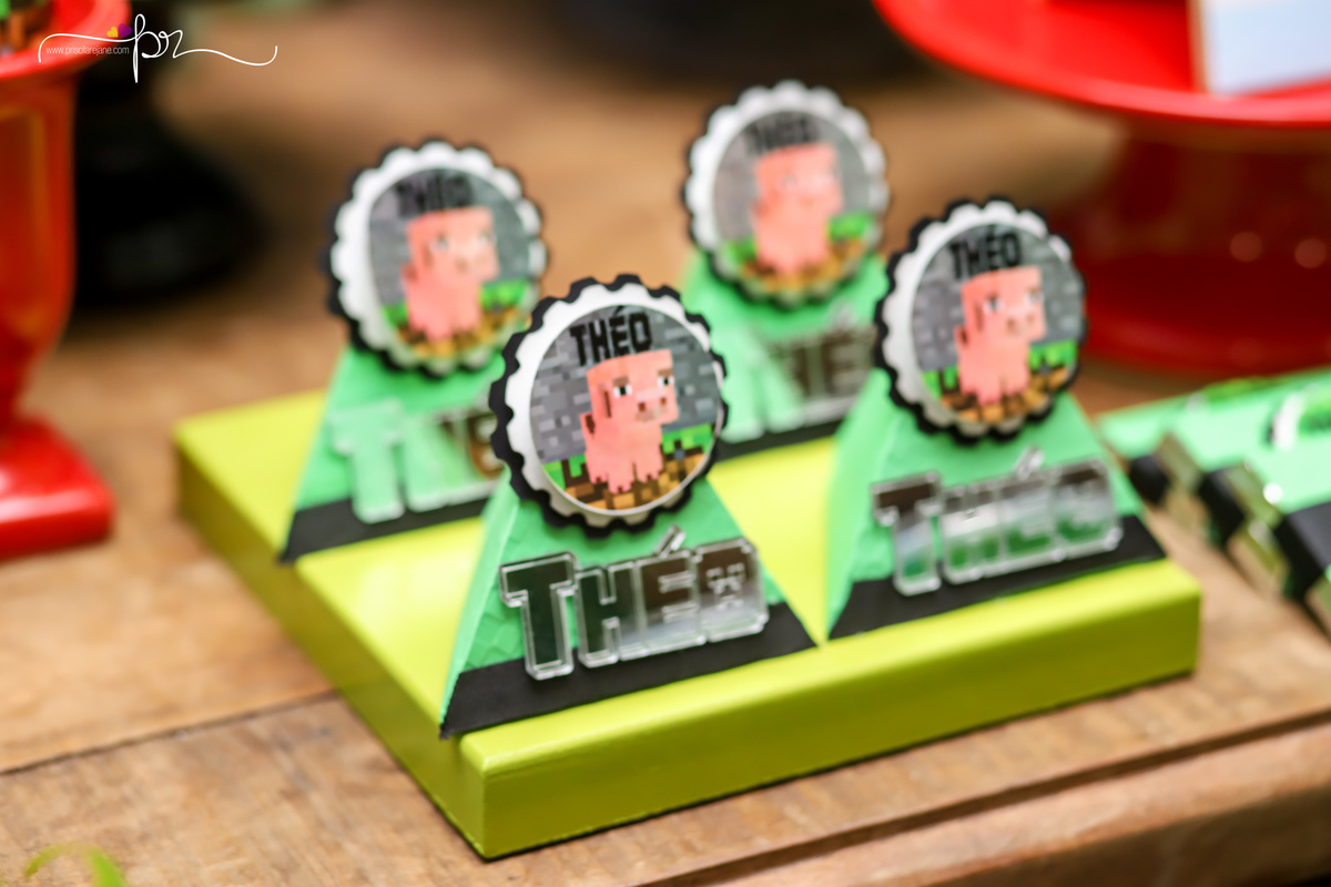 tema minicraft, festa infantil, clube do confete, casa de festas em florianopolis, fotografia infantil