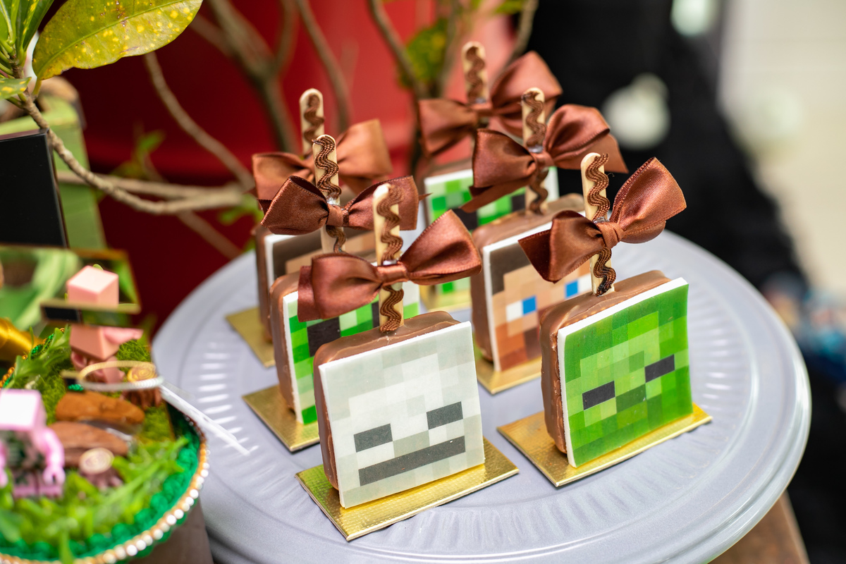 festa infantil em floripa, fotografa em floripa, casas de festas em floripa, tema minecraft, priscila rejane fotografa, festas personalizadas