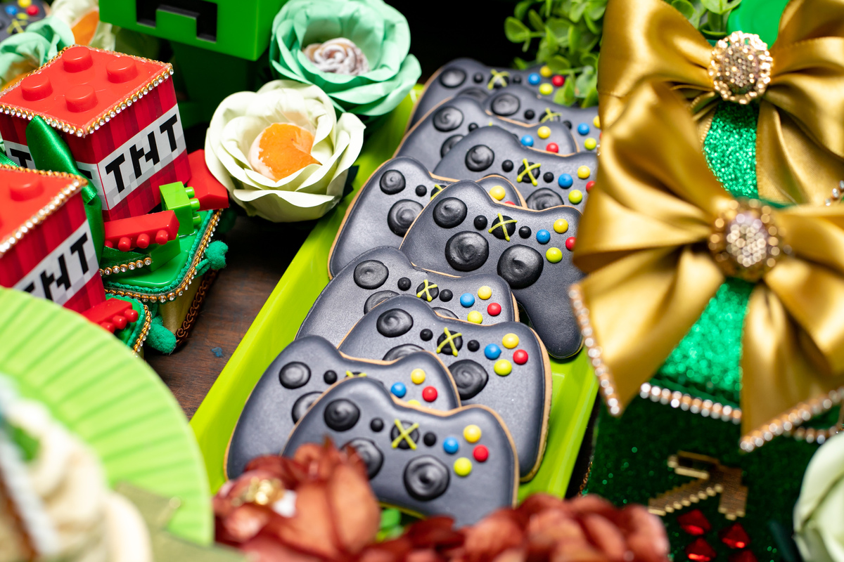 festa infantil em floripa, fotografa em floripa, casas de festas em floripa, tema minecraft, priscila rejane fotografa