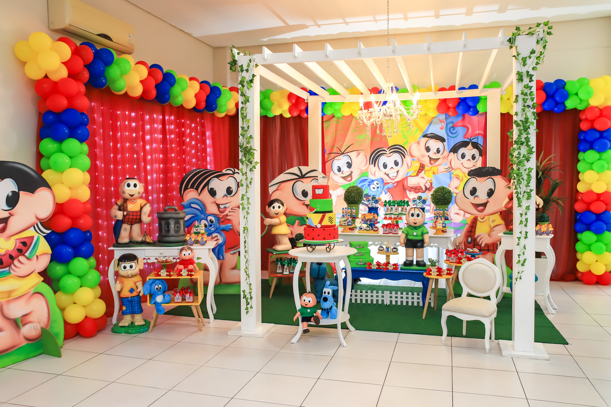 festa infantil florianopolis, priscila rejane, fotografa floripa, fotografia infantil floripa, casa de festas, sonho de festa, personalizados, tema turma da monica, pontual festas
