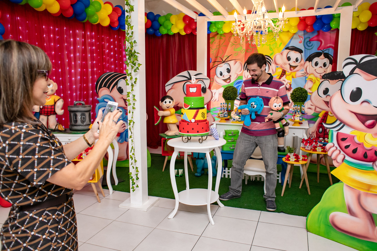 festa infantil florianopolis, priscila rejane, fotografa floripa, fotografia infantil floripa, casa de festas, sonho de festa, personalizados, tema turma da monica, pontual festas