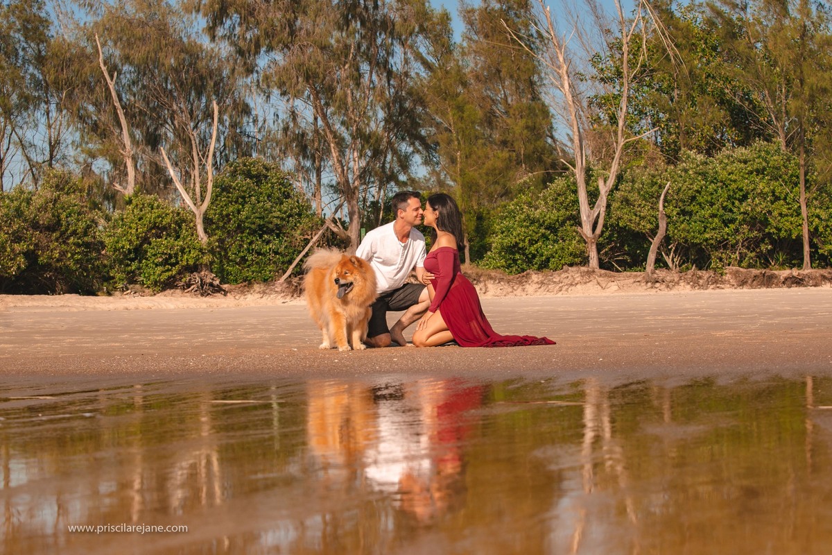praia do campeche, ensaio de gravida, chow chow, ensaio com dog, fotos na praia do campeche, fotografa florianopolis, fotografa sul da ilha, priscila rejane, fotos de gravida na praia, figurino para gestante, midora gestante, pregnancy, gravida linda