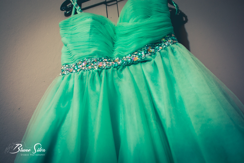 vestido de debutante