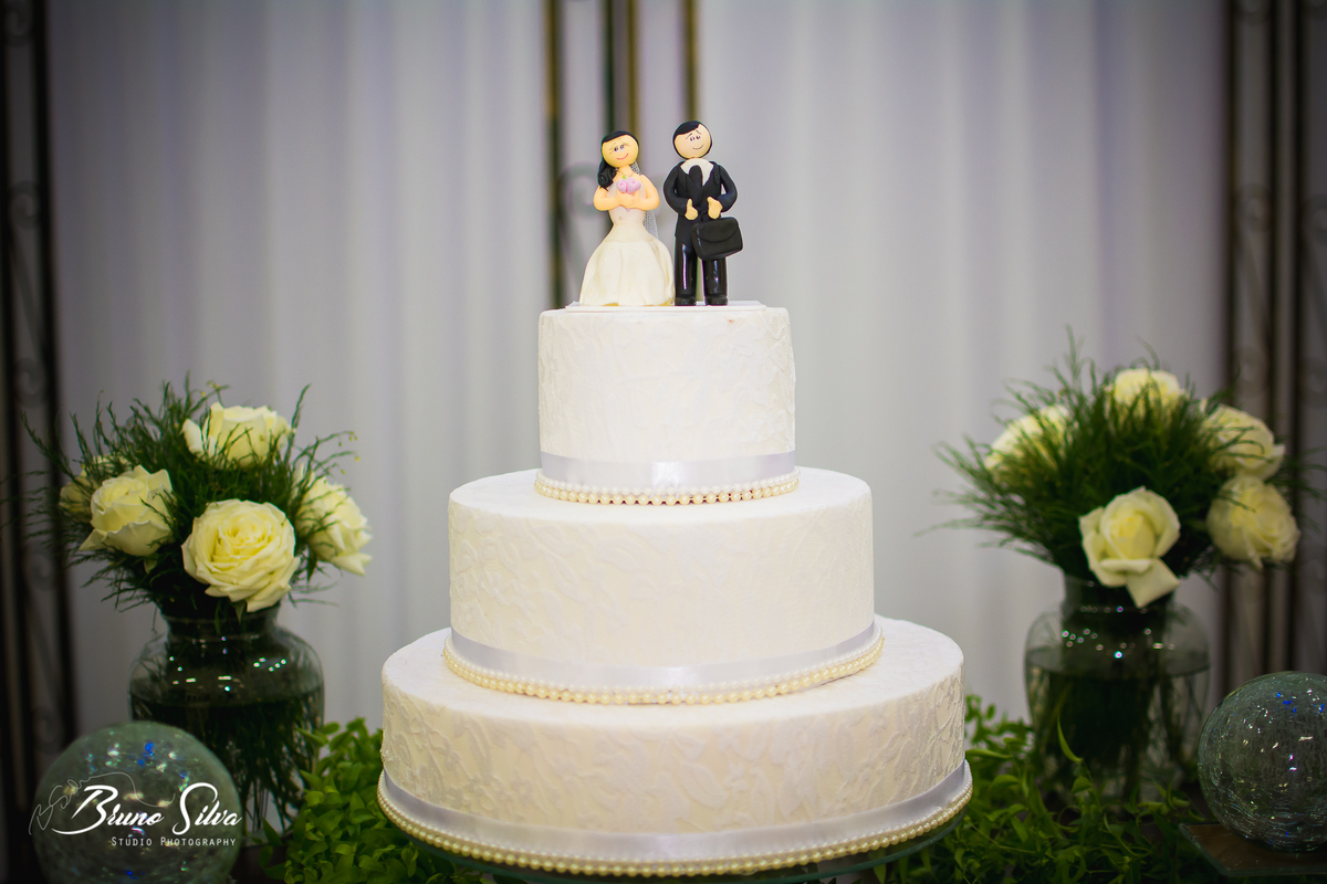 bolo de  casamento