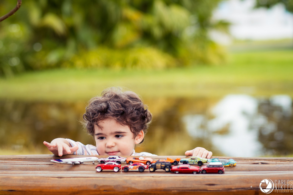 Ensaio infantil do Samuel em Itumbiara Goiás fotografado por Carlos Nikito