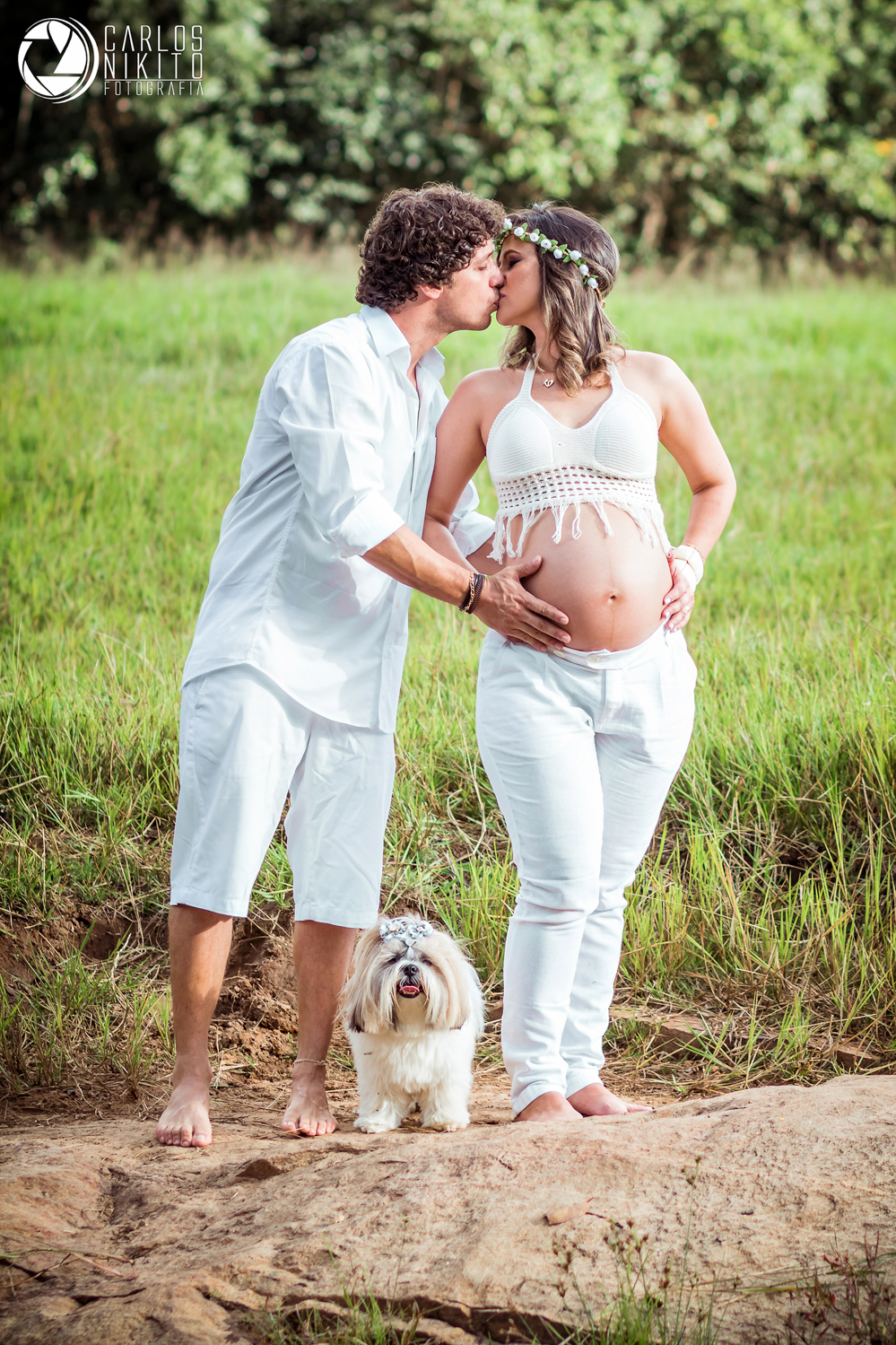 Ensaio de Gestante da Ledy, realizado em Goiatuba Goiás fotografado por Carlos Nikito