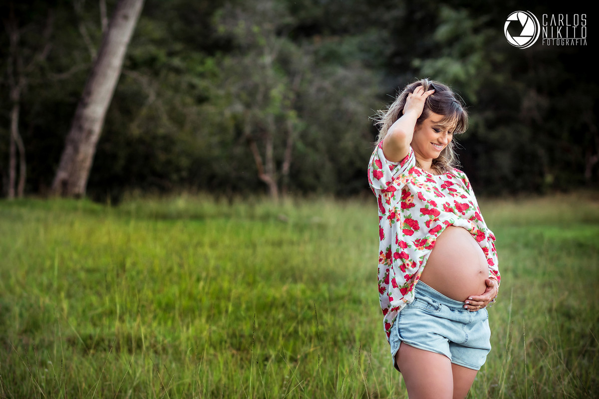 Ensaio de Gestante da Ledy, realizado em Goiatuba Goiás fotografado por Carlos Nikito