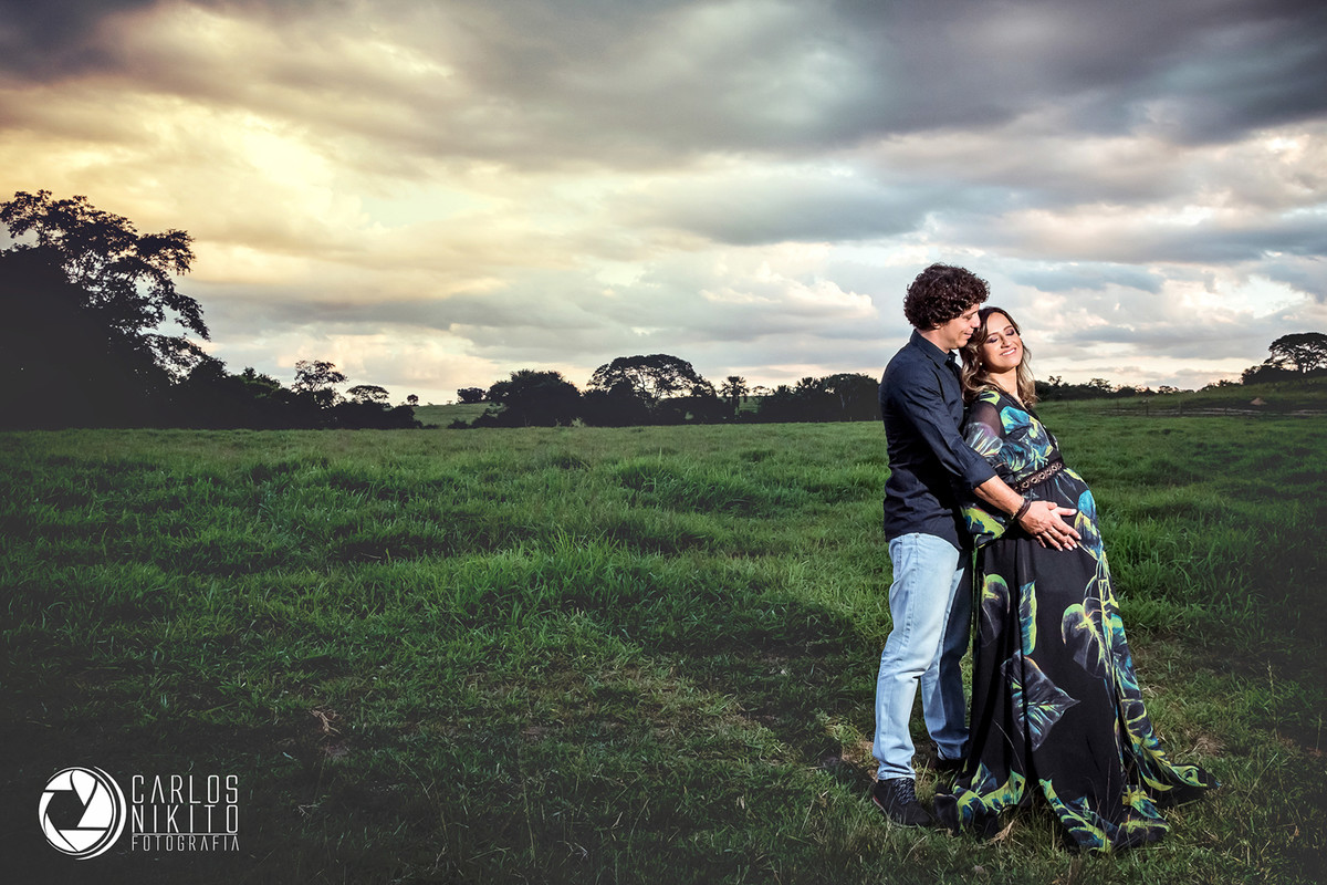 Ensaio de Gestante da Ledy, realizado em Goiatuba Goiás fotografado por Carlos Nikito