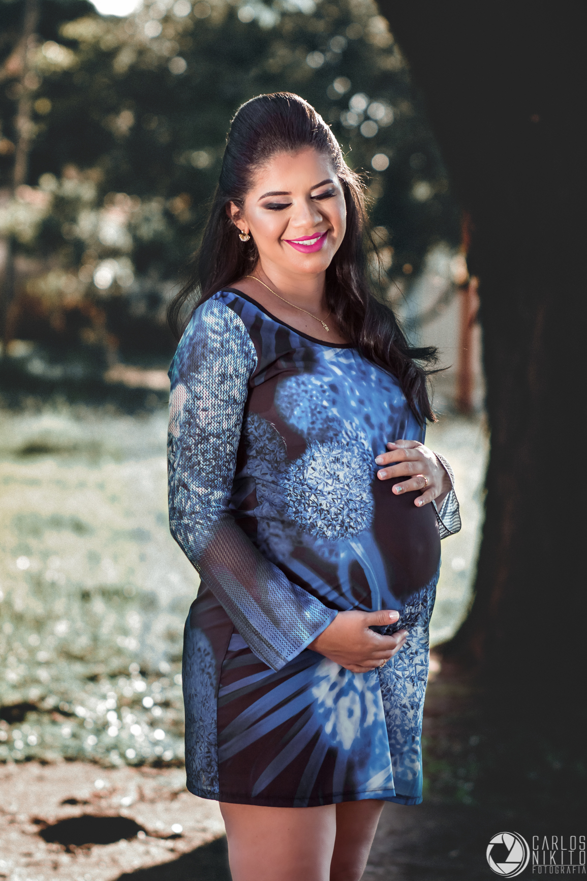 Ensaio de gestante da Mychelle fotografado em Itumbiara Goiás por Carlos Nikito
