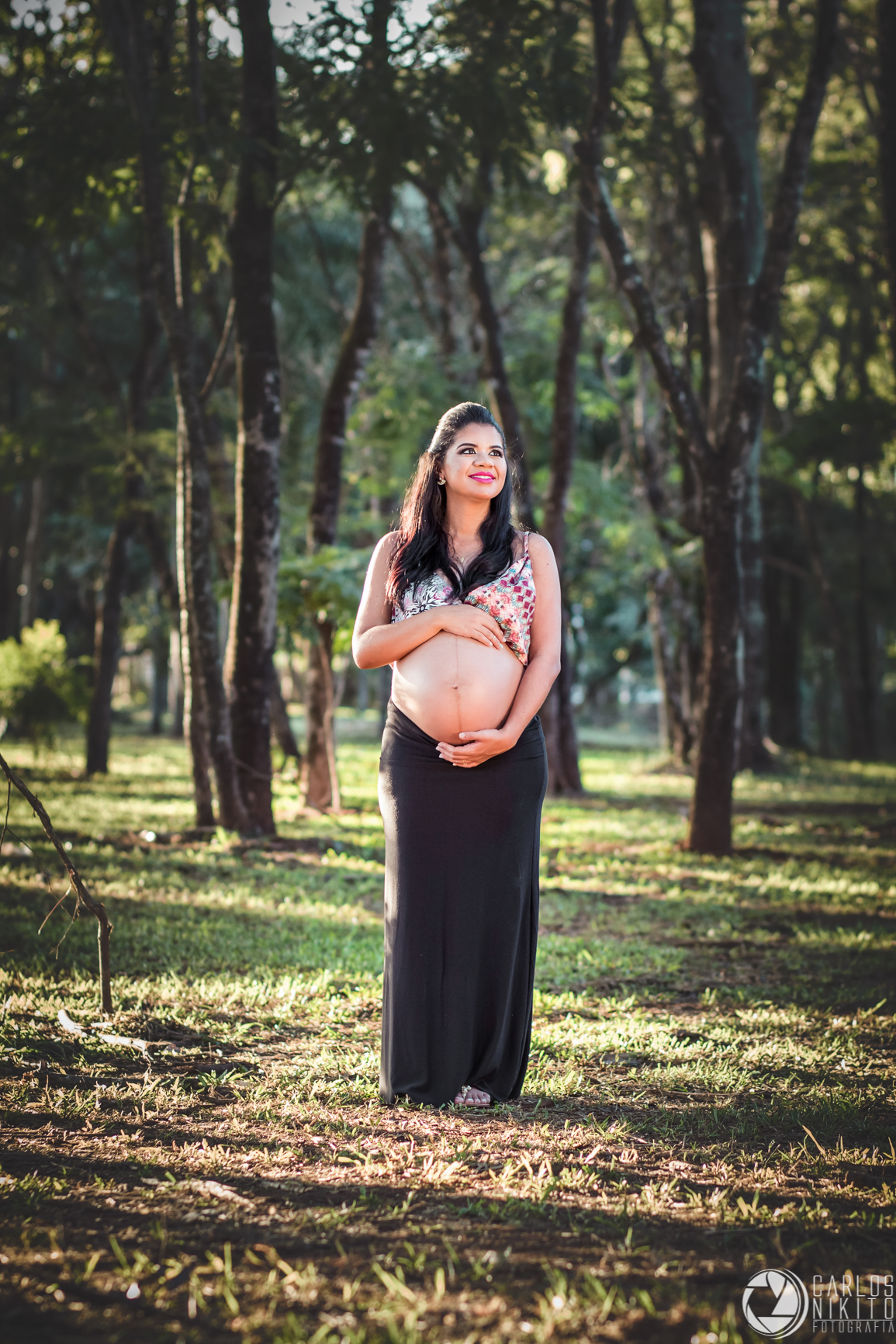 Ensaio de gestante da Mychelle fotografado em Itumbiara Goiás por Carlos Nikito