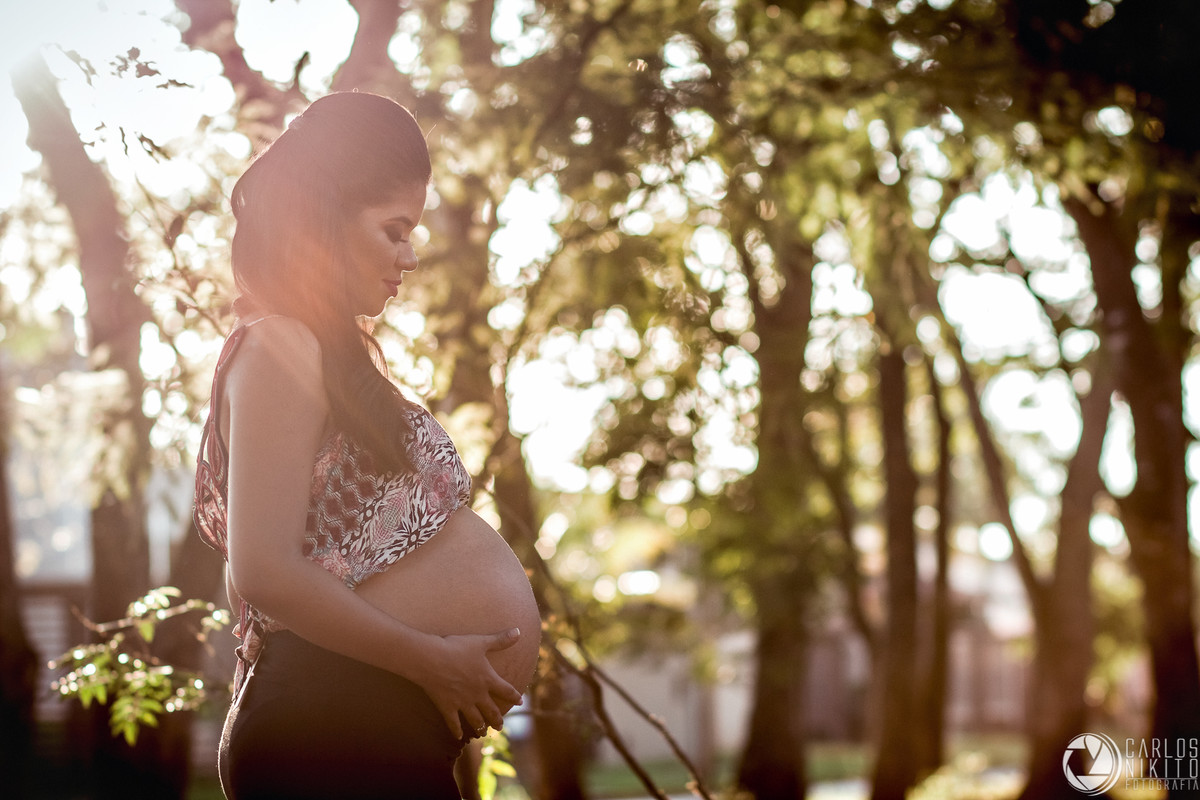 Ensaio de gestante da Mychelle fotografado em Itumbiara Goiás por Carlos Nikito