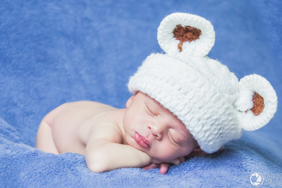 Newborn Felipe Gabriel realizado em Itumbiara Goiás fotografado por Carlos Nikito