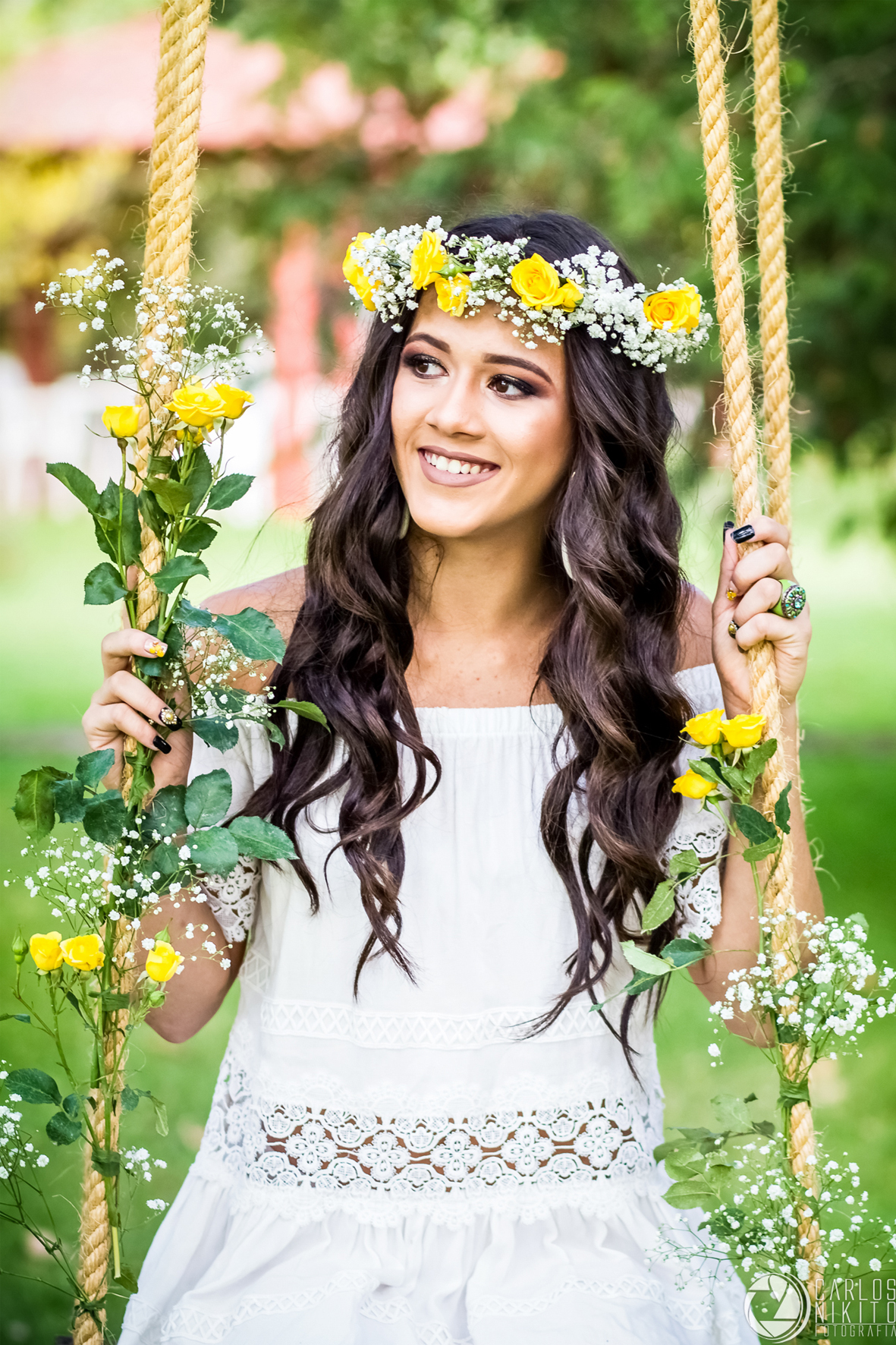 Book 15 anos Laura, realizado em Itumbiara Goiás, Carlos Nikito Fotografia