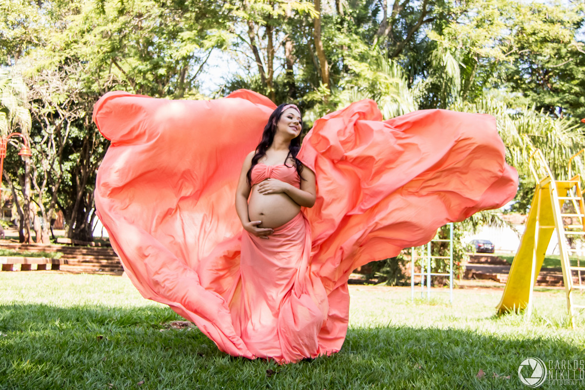 Ensaio gestante Thayne e Guilherme e parto da Antonella, fotografado por Carlos Nikito em Itumbiara Goias