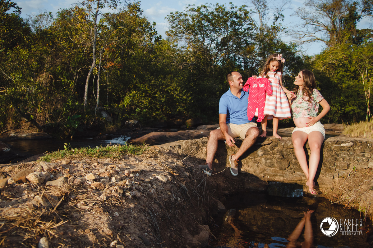 Ensaio de Gestante realizado em Goiatuba Goiás por Carlos Nikito Fotografia