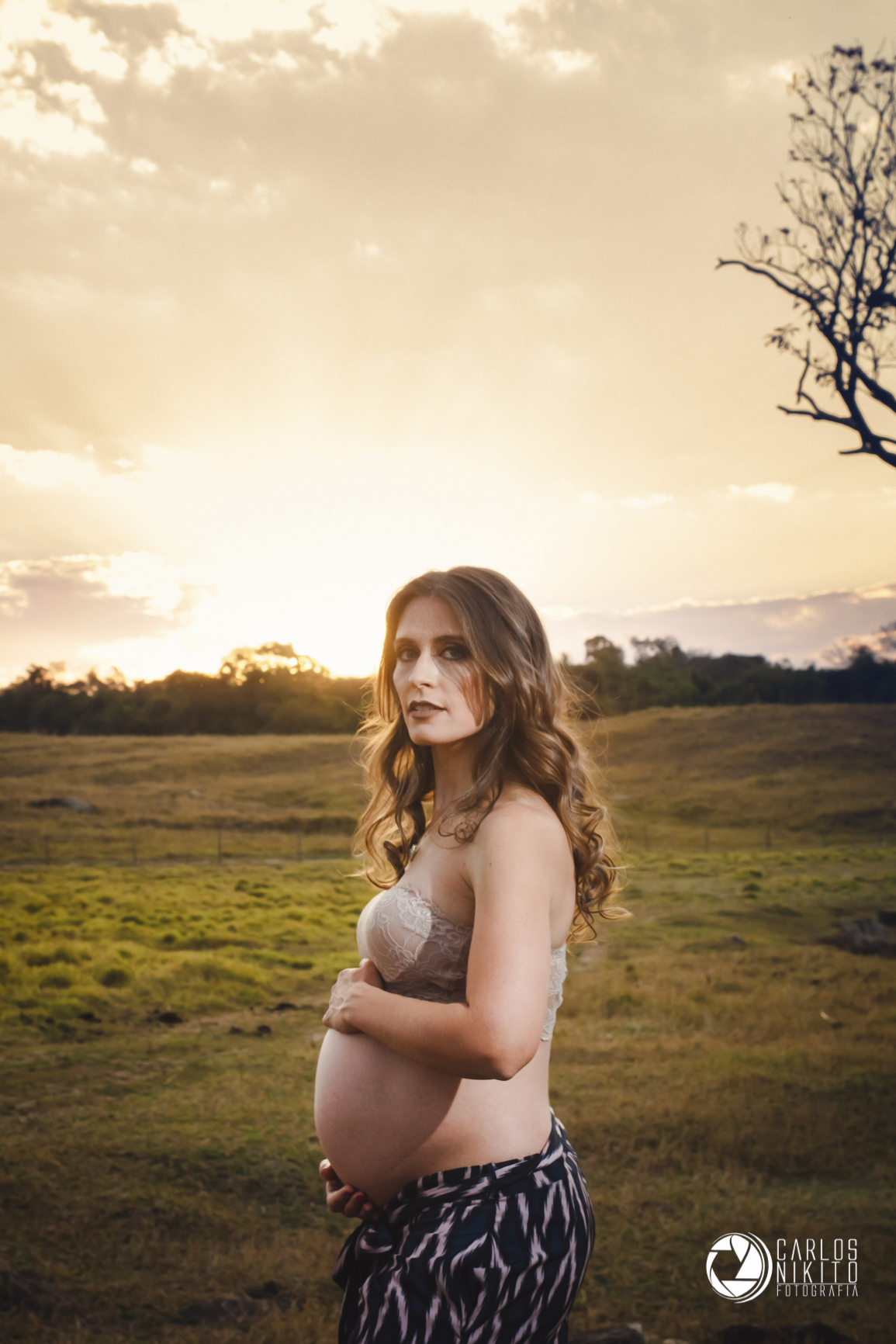 Ensaio de Gestante realizado em Goiatuba Goiás por Carlos Nikito Fotografia